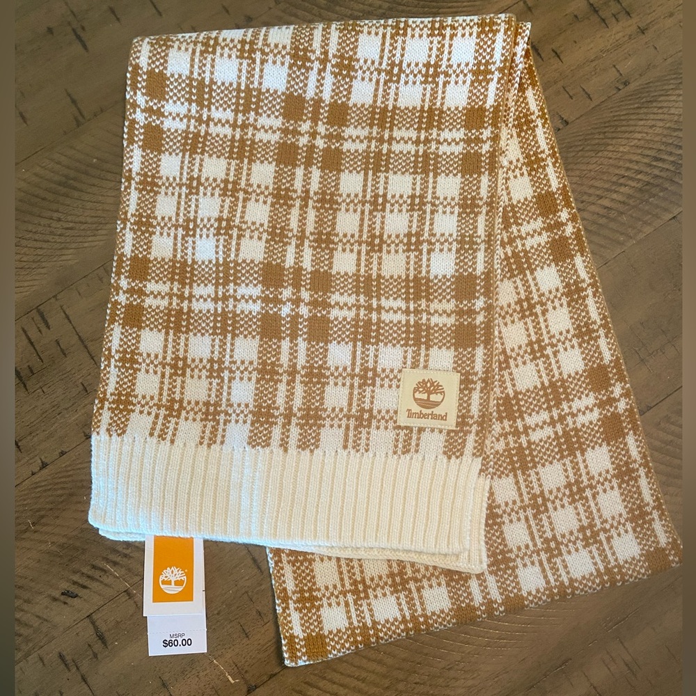 NWT Timberland Camel Scarf